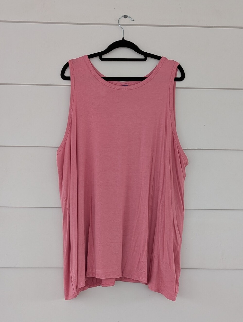 Old Navy Pink Luxe Sleeveless Tank Top, XL Tall